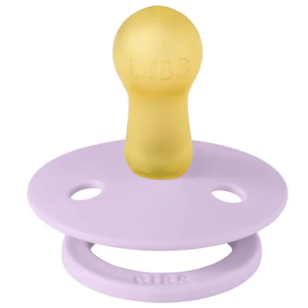 Соска круглая Bibs Colour 110430  Для девочек / 0 месяцев - 6 месяцев / Латекс / Mauve photo 3