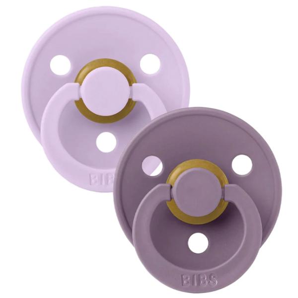 Соска круглая Bibs Colour 110430  Для девочек / 0 месяцев - 6 месяцев / Латекс / Mauve photo 5