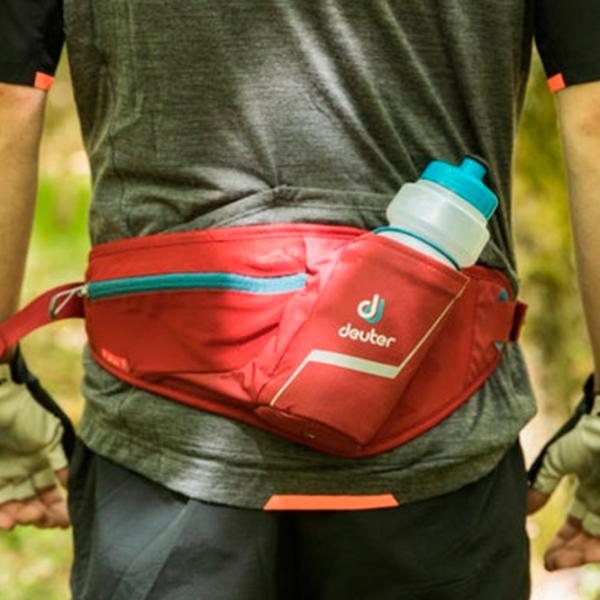 Поясная сумка Deuter Pulse One  / Серый Красный /  photo 4 Поясная сумка Deuter Pulse One  / Серый Красный /  photo 4