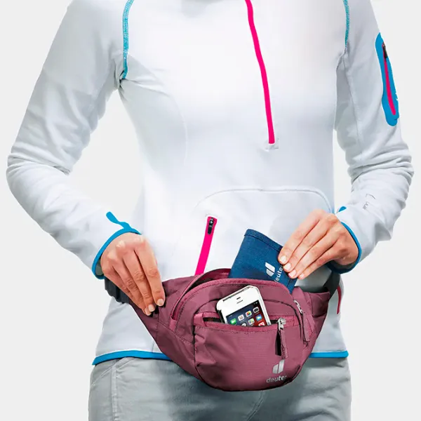 Geanta de talie Deuter Belt I  / Gray Maron / 1.5 l photo 4