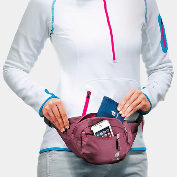 Geanta de talie Deuter Belt I  / Gray Maron / 1.5 l photo 4