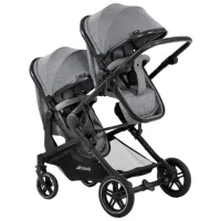 Cărucior pentru copil Hauck Atlantic Twin 4007923500019/ Gray photo 4