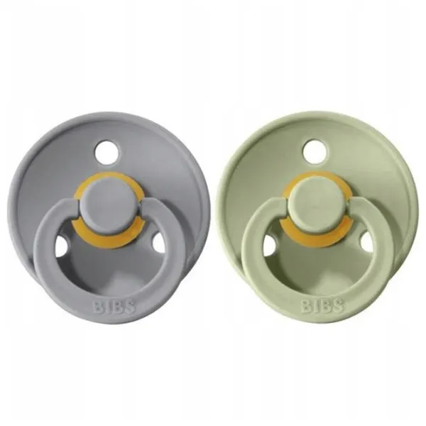 Suzetă cu tetina rotundă Bibs Colour 120262  Unisex / 6 luni - 18 luni / Latex / Sage Green photo 5 Suzetă cu tetina rotundă Bibs Colour 120262  Unisex / 6 luni - 18 luni / Latex / Sage Green photo 5