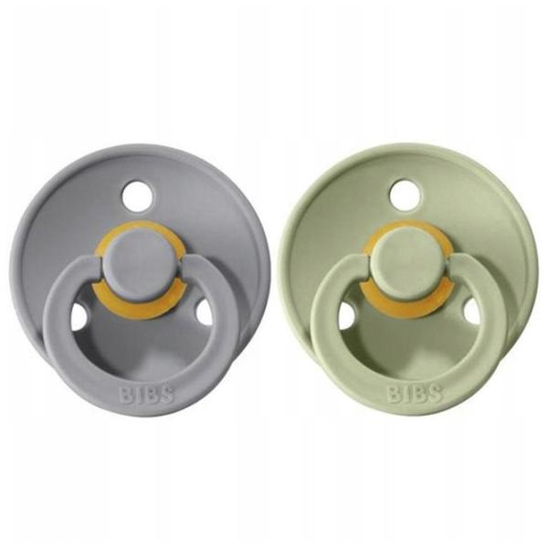 Suzetă cu tetina rotundă Bibs Colour 120262  Unisex / 6 luni - 18 luni / Latex / Sage Green photo 5 Suzetă cu tetina rotundă Bibs Colour 120262  Unisex / 6 luni - 18 luni / Latex / Sage Green photo 5