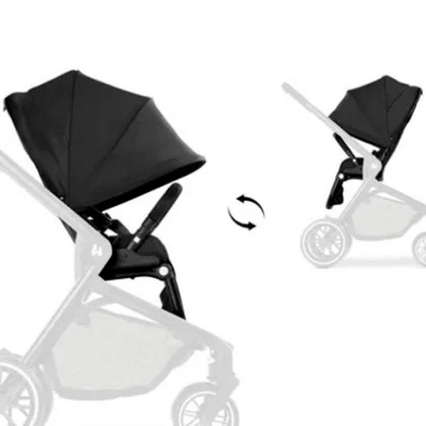 Детская коляска Hauck Moove so Simply Set 4007923167168/ Черный photo 3