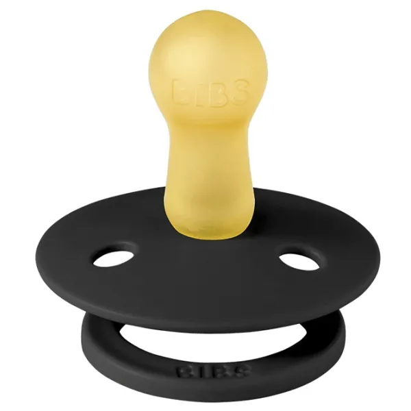 Suzetă cu tetina rotundă Bibs Colour 120219  Unisex / 6 luni - 18 luni / Latex / Black photo 3 Suzetă cu tetina rotundă Bibs Colour 120219  Unisex / 6 luni - 18 luni / Latex / Black photo 3