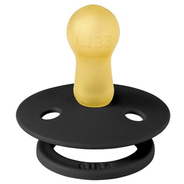 Suzetă cu tetina rotundă Bibs Colour 120219  Unisex / 6 luni - 18 luni / Latex / Black photo 3 Suzetă cu tetina rotundă Bibs Colour 120219  Unisex / 6 luni - 18 luni / Latex / Black photo 3