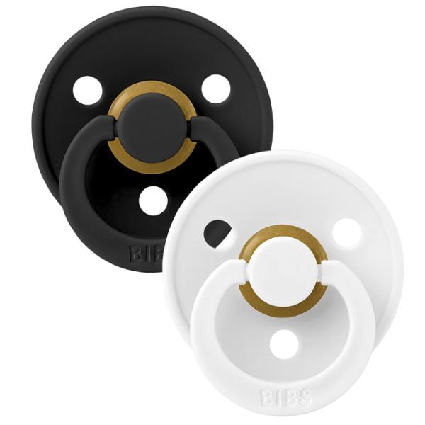 Suzetă cu tetina rotundă Bibs Colour 120219  Unisex / 6 luni - 18 luni / Latex / Black photo 7 Suzetă cu tetina rotundă Bibs Colour 120219  Unisex / 6 luni - 18 luni / Latex / Black photo 7