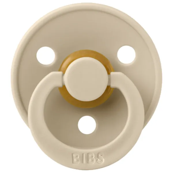 Соска круглая Bibs Colour 100245C  Унисекс / 0 месяцев - 6 месяцев / Латекс / Ваниль photo 3 Соска круглая Bibs Colour 100245C  Унисекс / 0 месяцев - 6 месяцев / Латекс / Ваниль photo 3