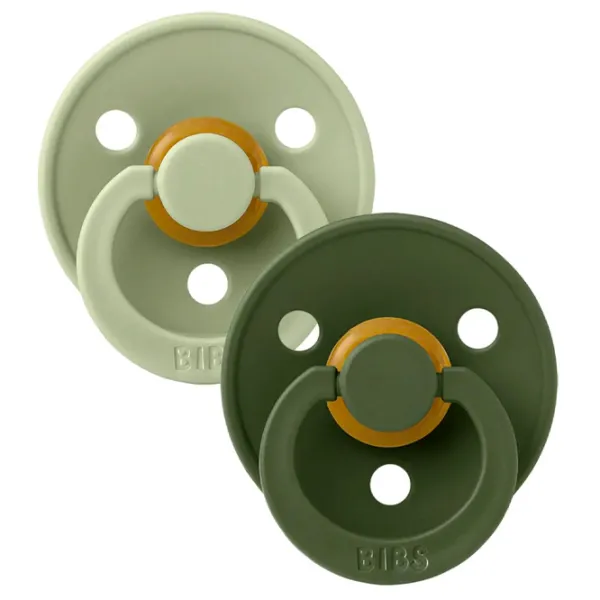Suzetă cu tetina rotundă Bibs Colour 130212  Unisex / 18 luni - 36 luni / Latex / Sage Green photo 2 Suzetă cu tetina rotundă Bibs Colour 130212  Unisex / 18 luni - 36 luni / Latex / Sage Green photo 2