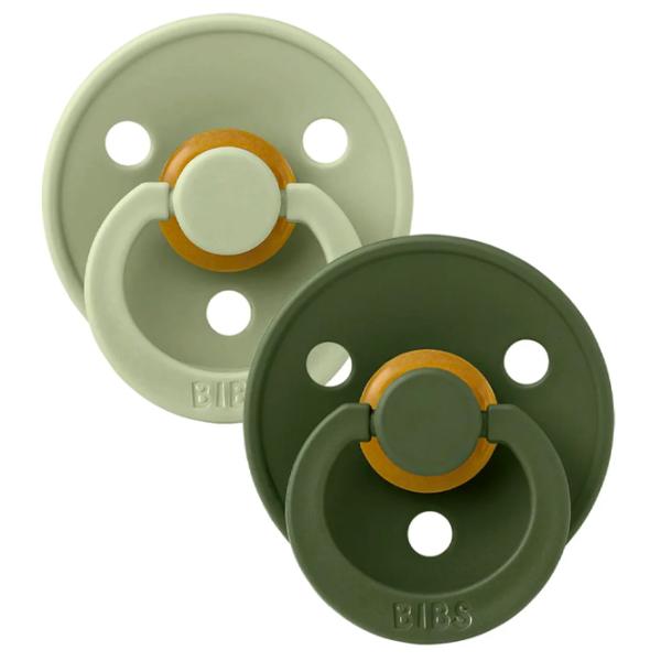Suzetă cu tetina rotundă Bibs Colour 130212  Unisex / 18 luni - 36 luni / Latex / Sage Green photo 2 Suzetă cu tetina rotundă Bibs Colour 130212  Unisex / 18 luni - 36 luni / Latex / Sage Green photo 2