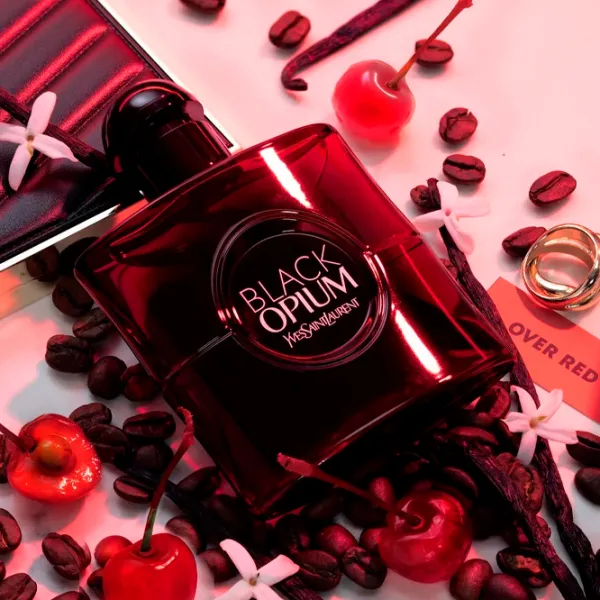 Парфюм для женщин Yves Saint Laurent Black Opium Over Red Парфюмерная вода / Фруктовый photo 3 Парфюм для женщин Yves Saint Laurent Black Opium Over Red Парфюмерная вода / Фруктовый photo 3