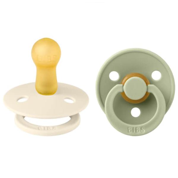 Suzetă cu tetina rotundă Bibs Colour 120241  Unisex / 6 luni - 18 luni / Latex / Sage Green photo 1 Suzetă cu tetina rotundă Bibs Colour 120241  Unisex / 6 luni - 18 luni / Latex / Sage Green photo 1