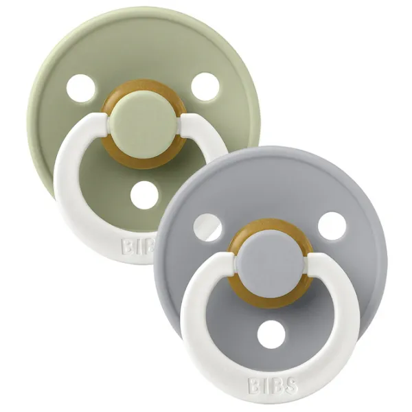 Suzetă cu tetina rotundă Bibs Colour Glow 120267  Unisex / 6 luni - 18 luni / Latex / Sage Night photo 2 Suzetă cu tetina rotundă Bibs Colour Glow 120267  Unisex / 6 luni - 18 luni / Latex / Sage Night photo 2