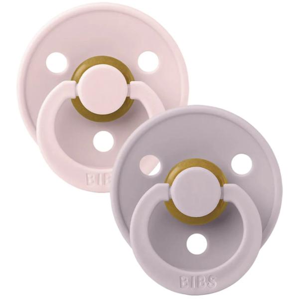 Соска круглая Bibs Colour 120416  Для девочек / 6 месяцев - 18 месяцев / Латекс / Сумрачная сирень photo 2 Соска круглая Bibs Colour 120416  Для девочек / 6 месяцев - 18 месяцев / Латекс / Сумрачная сирень photo 2