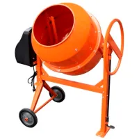 Бетономешалка Kraft Tool KT195L 195 л 800 Вт / Оранжевый