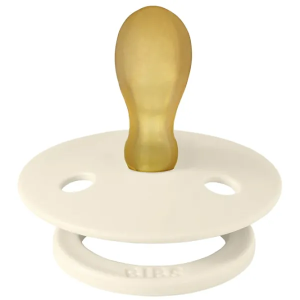 Suzetă cu tetina simetrică Bibs Colour 121216C  Unisex / 0 luni - 6 luni / Latex / Ivory photo 2 Suzetă cu tetina simetrică Bibs Colour 121216C  Unisex / 0 luni - 6 luni / Latex / Ivory photo 2