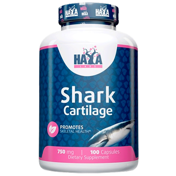 Vitamine și minerale Haya Labs Shark Cartilage (858047007045) 100 capsule photo 1 Vitamine și minerale Haya Labs Shark Cartilage (858047007045) 100 capsule photo 1