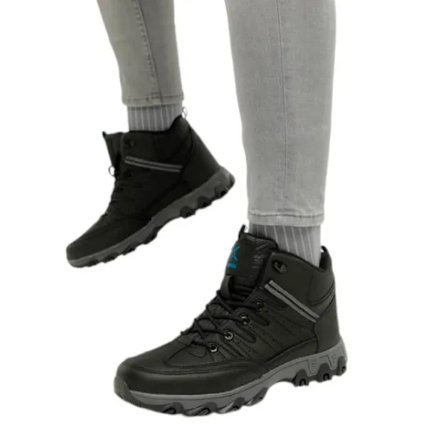 Botine pentru bărbați Kinetix Make Hi Pu 2Pr 44 / Black photo 2 Botine pentru bărbați Kinetix Make Hi Pu 2Pr 44 / Black photo 2