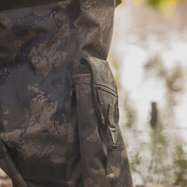 husă pentru undițe Solar Camo 3+2 Rod Holdall 13FT  Poliester 600D photo 3