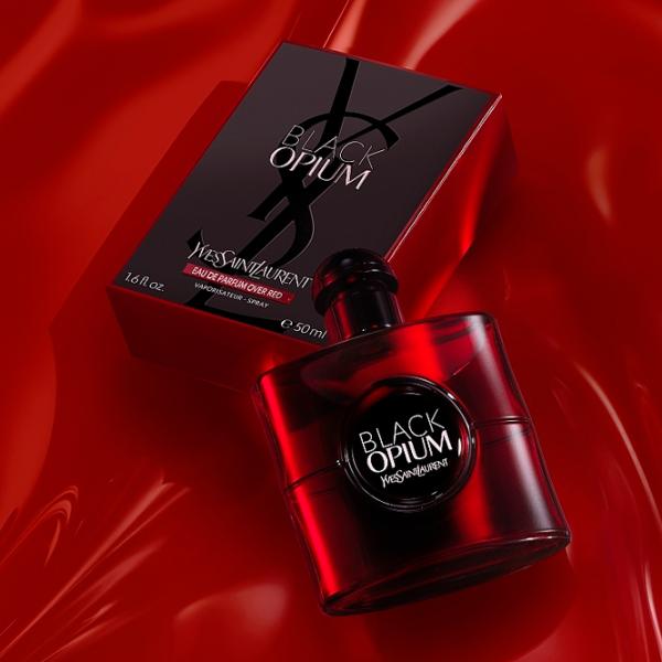 Parfum pentru femei Yves Saint Laurent Black Opium Over Red Apă de parfum / Dulce photo 4