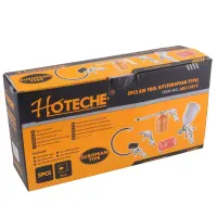 Set scule pneumatice Hoteche A831501E Oțel / 5 photo 3