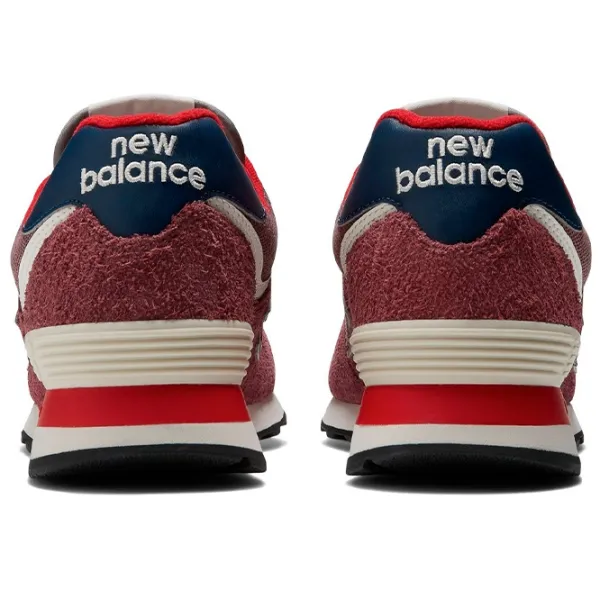 Кроссовки для мужчин New Balance 574 Darkred 44 / Красный photo 5 Кроссовки для мужчин New Balance 574 Darkred 44 / Красный photo 5