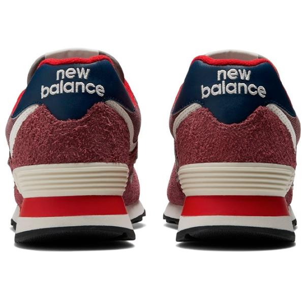 Кроссовки для мужчин New Balance 574 Darkred 44 / Красный photo 5 Кроссовки для мужчин New Balance 574 Darkred 44 / Красный photo 5