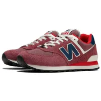 Adidași pentru bărbați New Balance 574 Darkred 41.5 / Red
