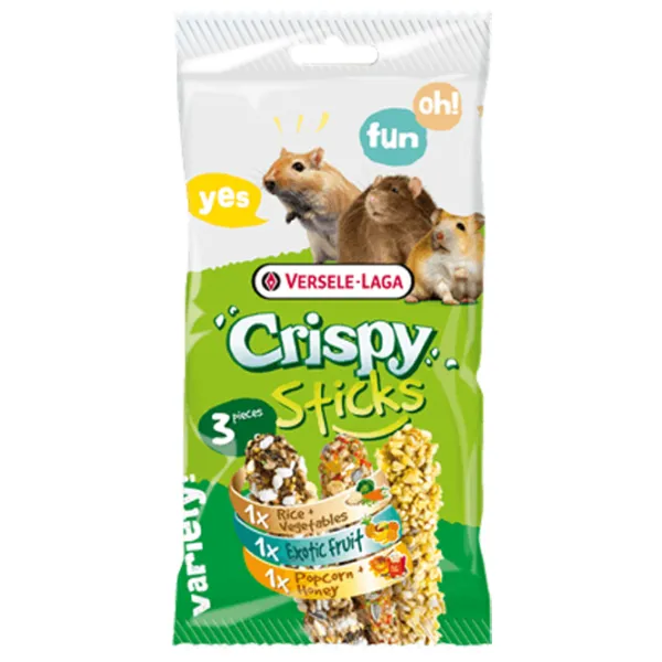 Корм для грызунов Versele-Laga Crispy Sticks Все возрасты / 0.16 кг photo 1