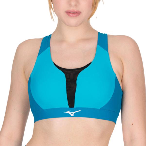 Bustieră pentru femei Mizuno J2GA2301 Turquoise photo 1 Bustieră pentru femei Mizuno J2GA2301 Turquoise photo 1