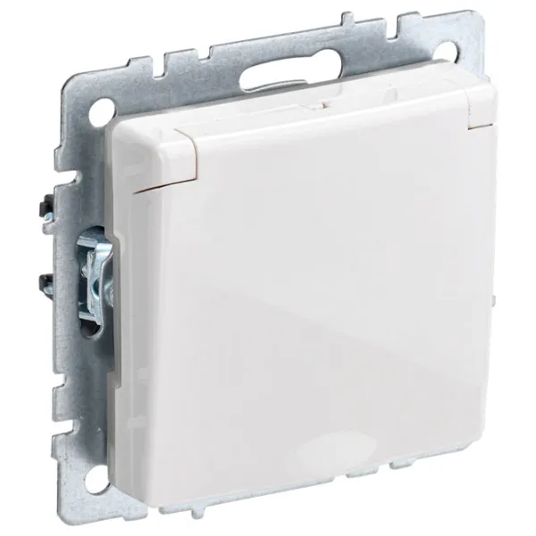 Розетка IEK BR-R16-16-44-K01 230 В / Type-F / Белый photo 1