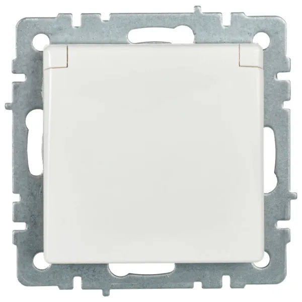 Розетка IEK BR-R16-16-44-K01 230 В / Type-F / Белый photo 3