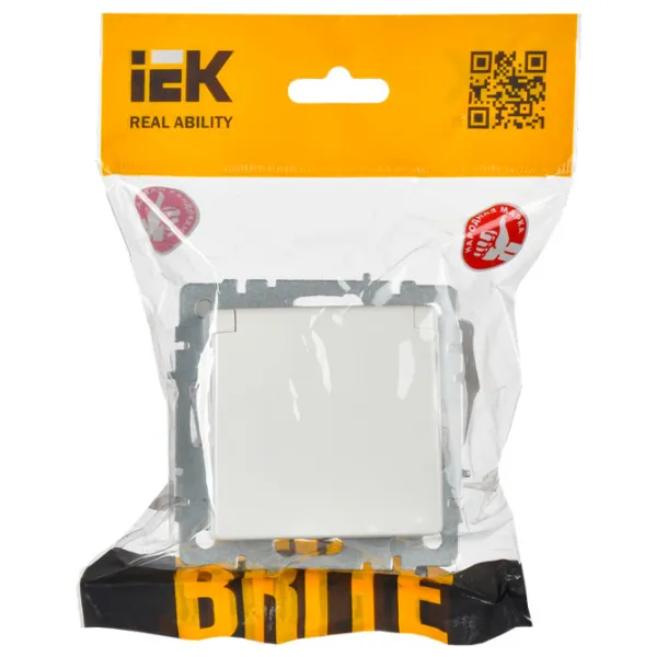 Розетка IEK BR-R16-16-44-K01 230 В / Type-F / Белый photo 5