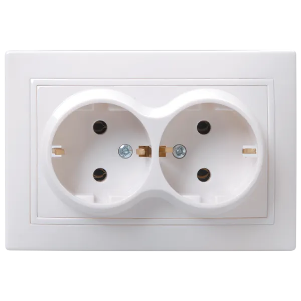 Priză IEK РС12-3-ККм 250 V / Type-F / White photo 1 Priză IEK РС12-3-ККм 250 V / Type-F / White photo 1