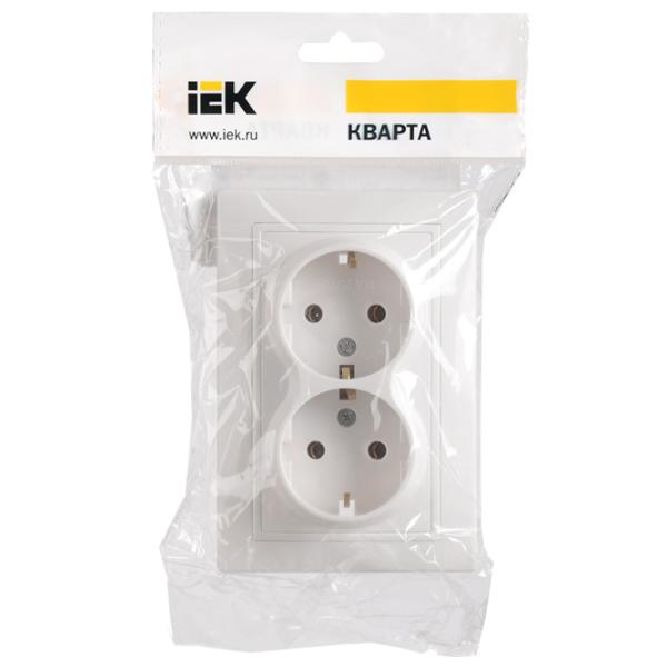 Priză IEK РС12-3-ККм 250 V / Type-F / White photo 2 Priză IEK РС12-3-ККм 250 V / Type-F / White photo 2