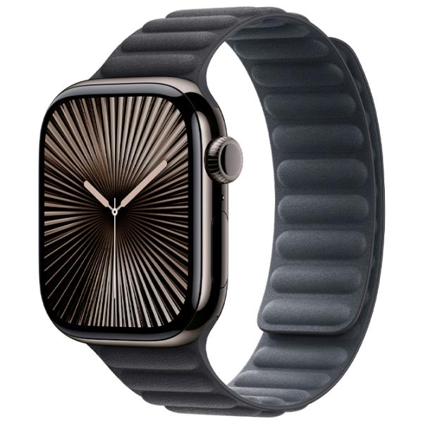 Ремешок Apple Watch Magnetic Link Полиэстер/
42 mm / Черный  photo 2 Ремешок Apple Watch Magnetic Link Полиэстер/
42 mm / Черный  photo 2