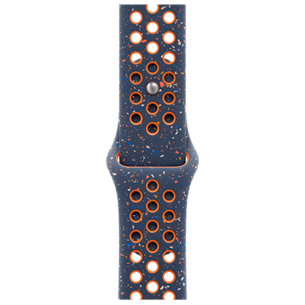 Curelușă Apple Watch Nike Sport Band Fluoroelastomer/
42 mm / Blue White photo 1