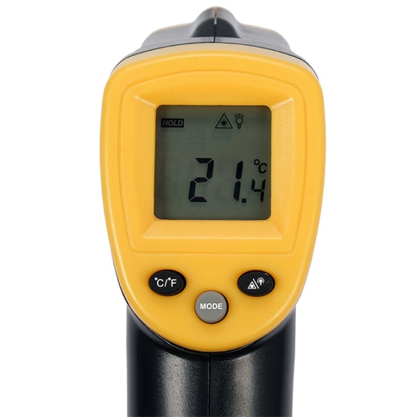 Termometru Infraroșu Vorel VOR84400  Industrial / °C / Yellow photo 3