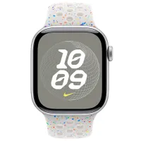 Ремешок Apple Watch Nike Sport Band Фторэластомер /
42 mm / Платиновый Pure photo 2