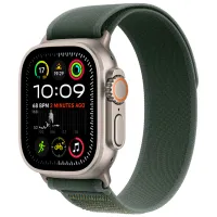 Ремешок Apple Watch Trail Loop Natural Titanium Finish спандекс/
49 мм / Зеленый photo 3