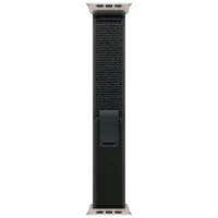 Curelușă Apple Watch Trail Loop Natural Titanium Finish spandex/
49 mm / Black 