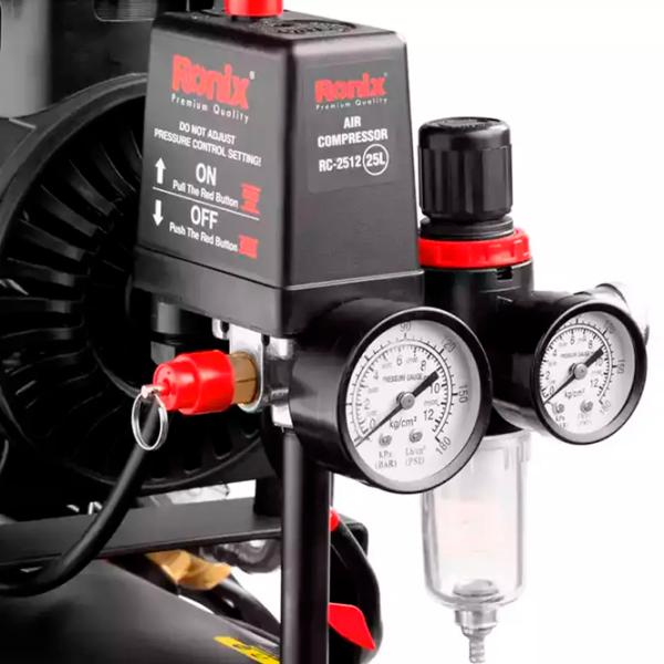 Compresor Ronix RC-2512 / Cu piston photo 4