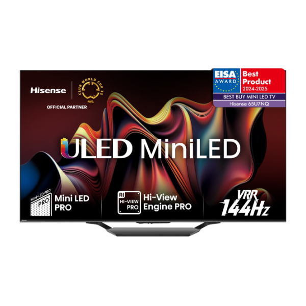 Televizor Hisense 65U7NQ 65" / MiniLED / 4K / Smart / Black photo 1