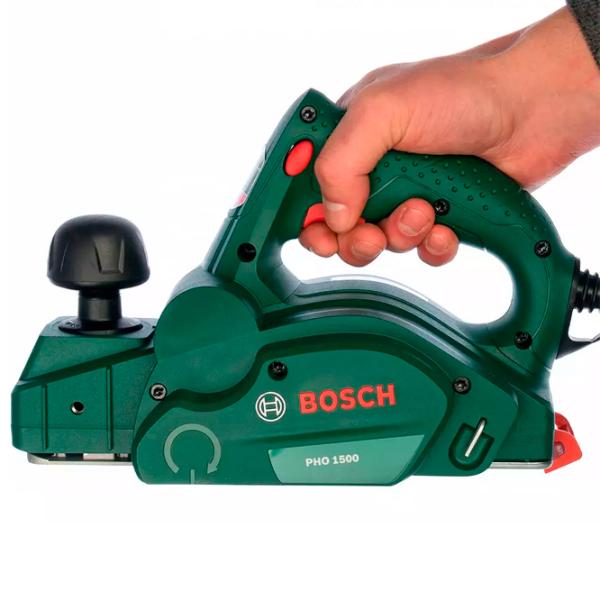 Электрорубанок Bosch PHO 1500 19500 об/мин / Зеленый photo 4