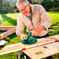 Rindea electrică Bosch PHO 1500 19500 rot/min / Green photo 6