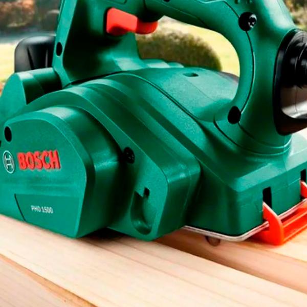 Электрорубанок Bosch PHO 1500 19500 об/мин / Зеленый photo 7
