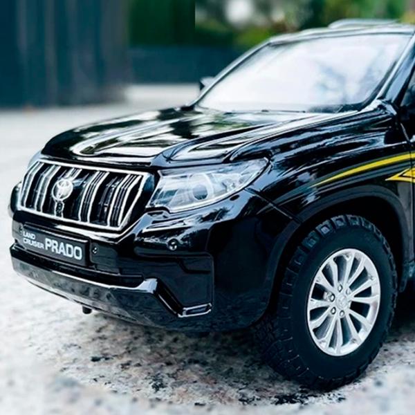 Mașină MSZ Toyota Land Cruiser Prado 68270M  / / Black photo 3