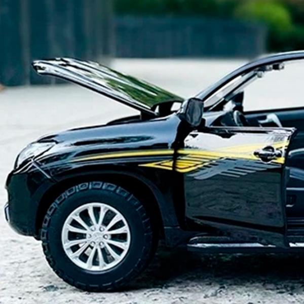 Mașină MSZ Toyota Land Cruiser Prado 68270M  / / Black photo 4
