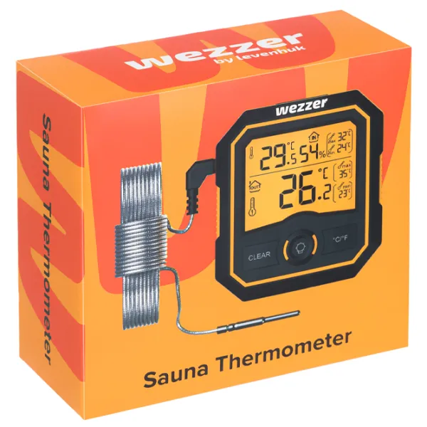 Termometru Electronic Levenhuk SN20 Pentru saună / °C, °F / Black photo 6